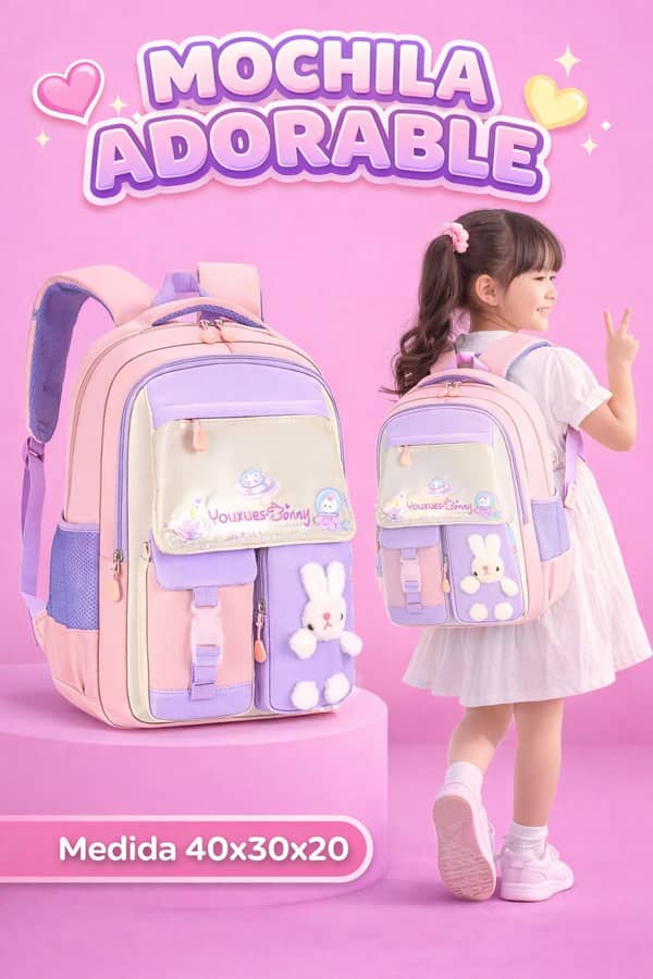 Mochila infantil 41 cm